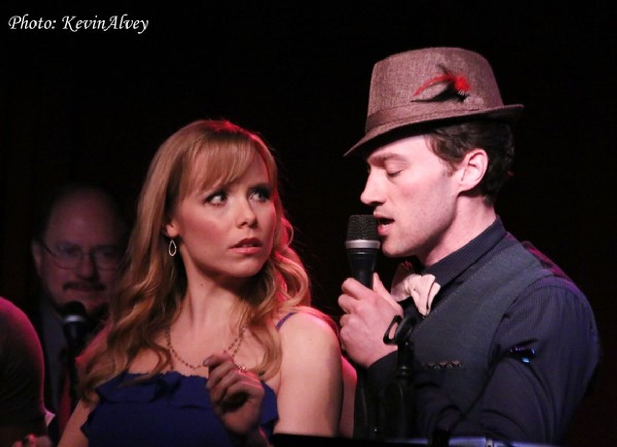 Marissa McGowan and Bryce Pinkham at 