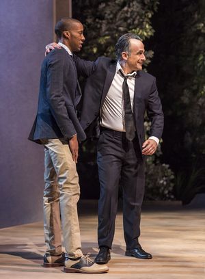 York Walker and David Pittu Photo