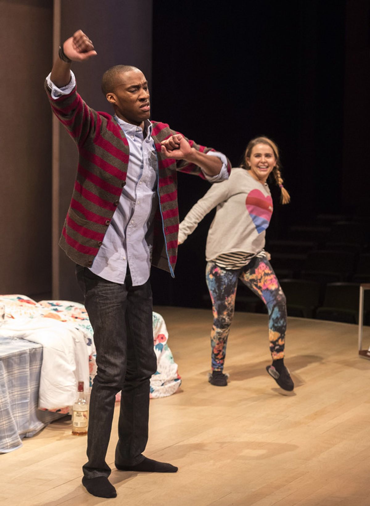 York Walker and Mae Whitman at 