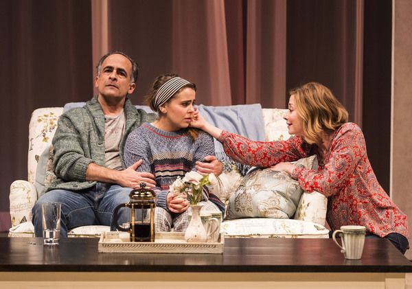 David Pittu, Mae Whitman and Sharon Lawrence Photo