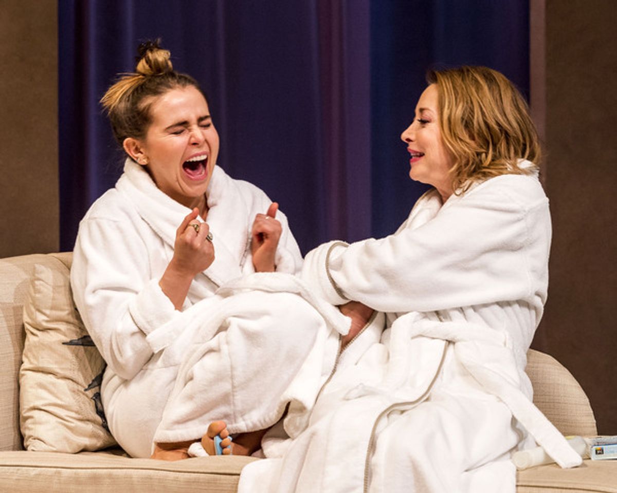Mae Whitman and Sharon Lawrence at 