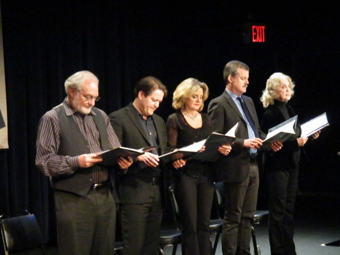 Photo Flash: Alison Fraser, Robert Petkoff and More in GTG/Project Shaw's THE MAN OF DESTINY  Image