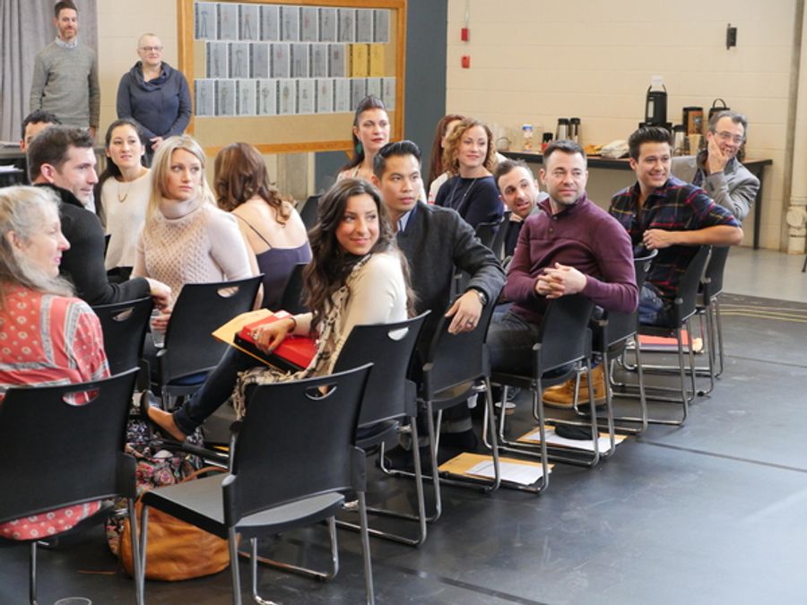 Exclusive: Inside Stratford's First A CHORUS LINE Rehearsal Image