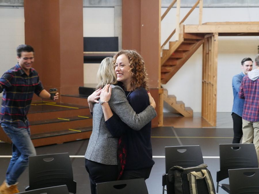 Exclusive: Inside Stratford's First A CHORUS LINE Rehearsal Image