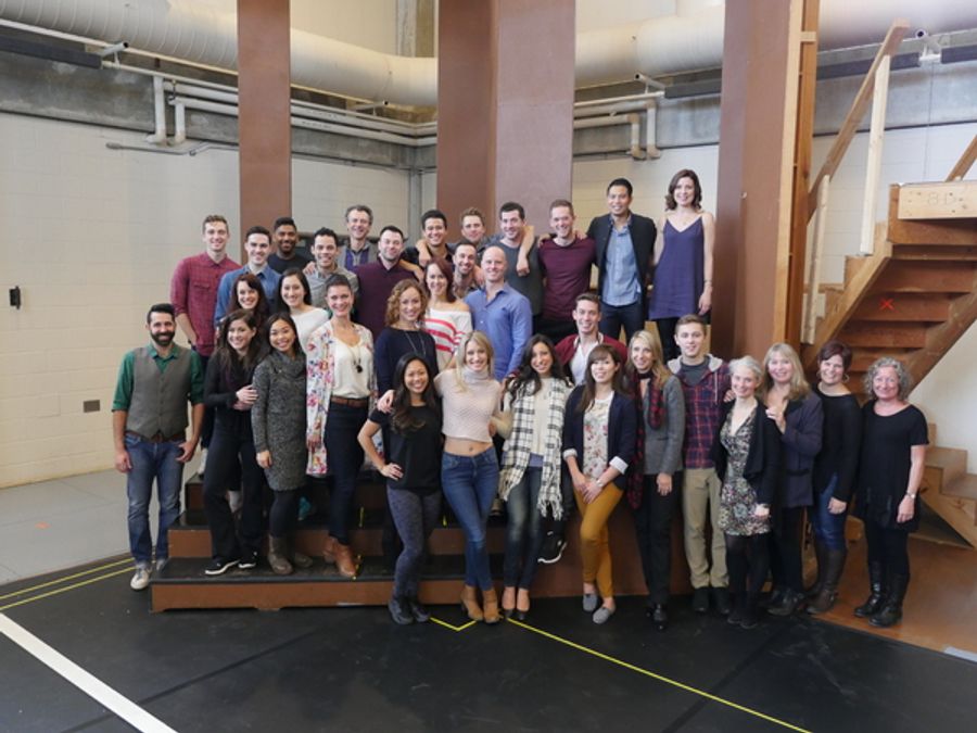 Exclusive: Inside Stratford's First A CHORUS LINE Rehearsal Image
