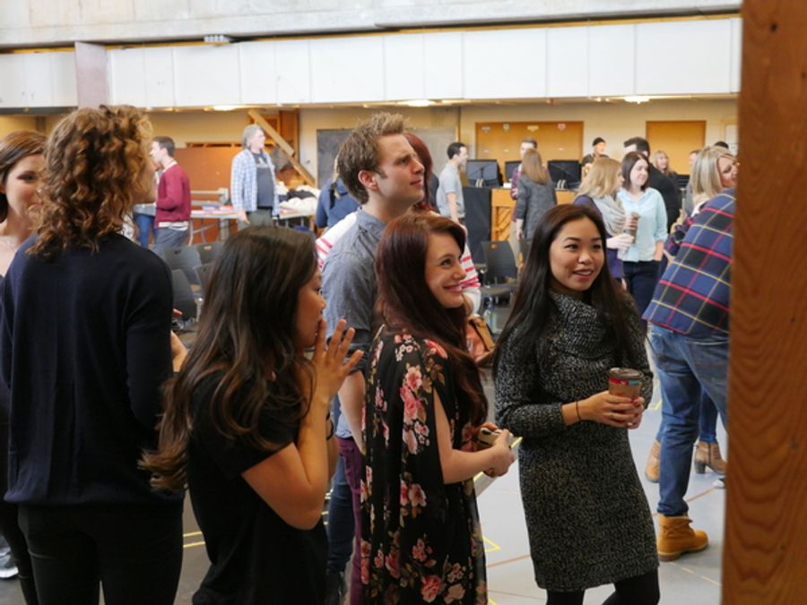 Exclusive: Inside Stratford's First A CHORUS LINE Rehearsal Image