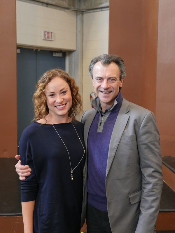  Dayna Tietzen (Cassie) and Juan Chioran (Zach) Photo