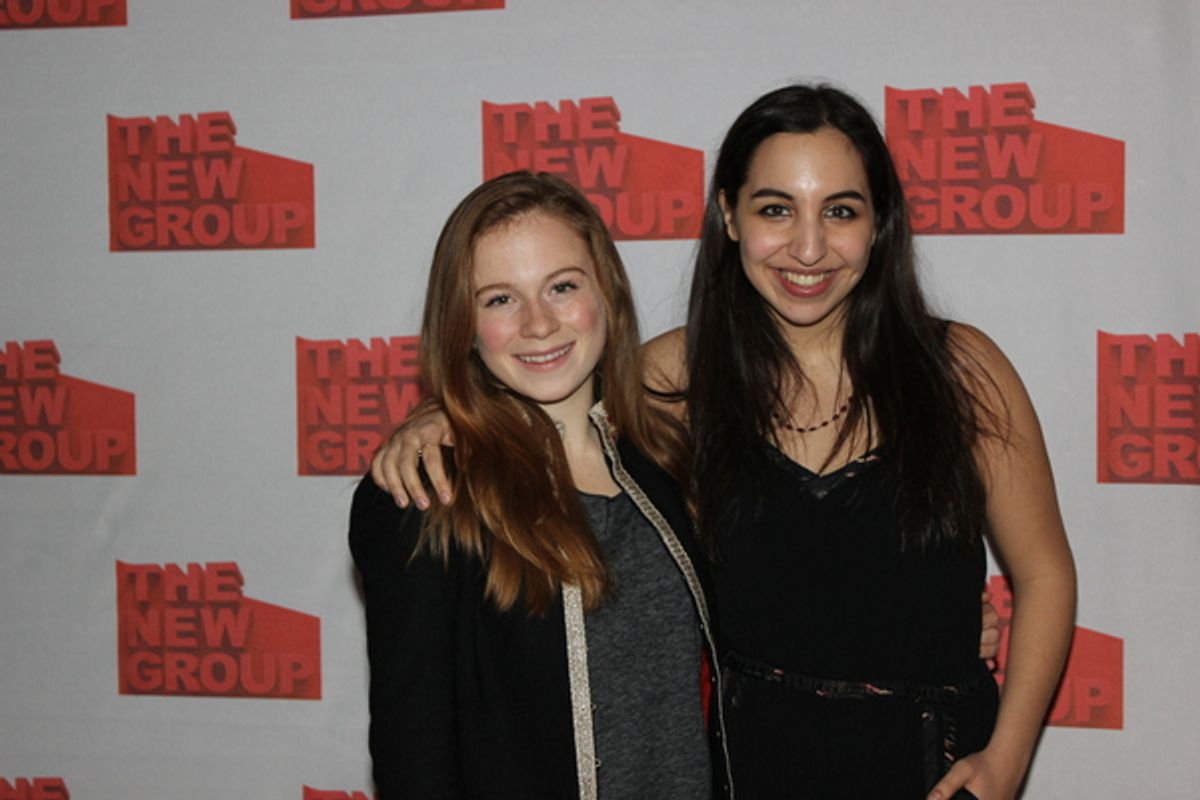 Juliet Brett and DÃ©a Julien at 