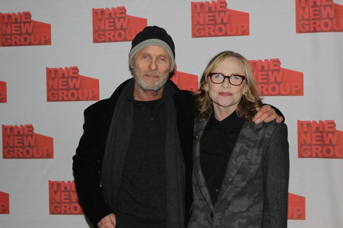  Ed Harris and Amy Madigan at 
