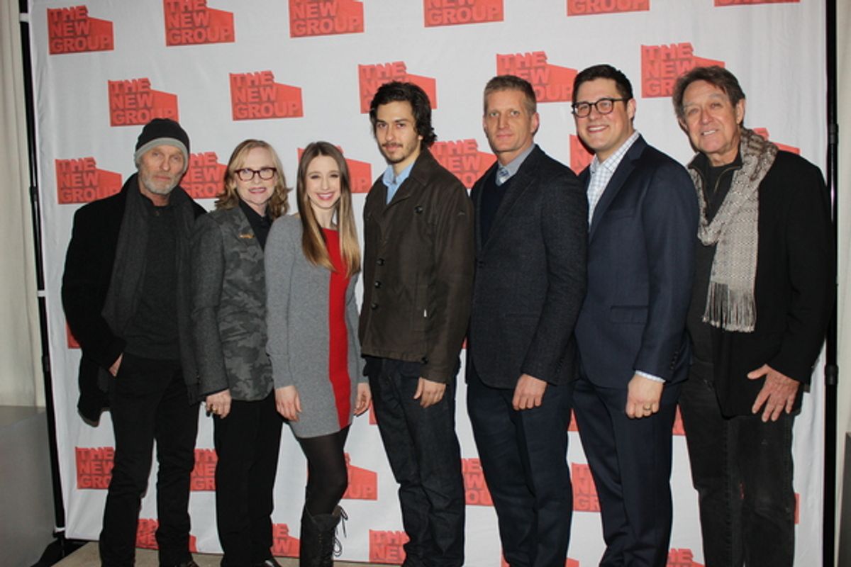  Ed Harris, Amy Madigan, Taissa Farmiga, Nat Wolff, Paul Sparks, Rich Sommer and Larry Pine at 