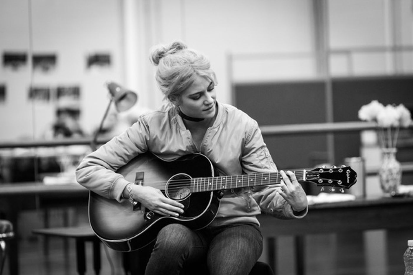Photo Flash: First Look at Pixie Lott, Victor McGuire and More in Rehearsals for BREAKFAST AT TIFFANY'S  Image