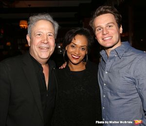 Jeffrey Lesser, Rema Webb and Jonathan Groff @ BroadwayWorld Jeffrey Lesser, Rema Webb and Jonathan Groff Photo