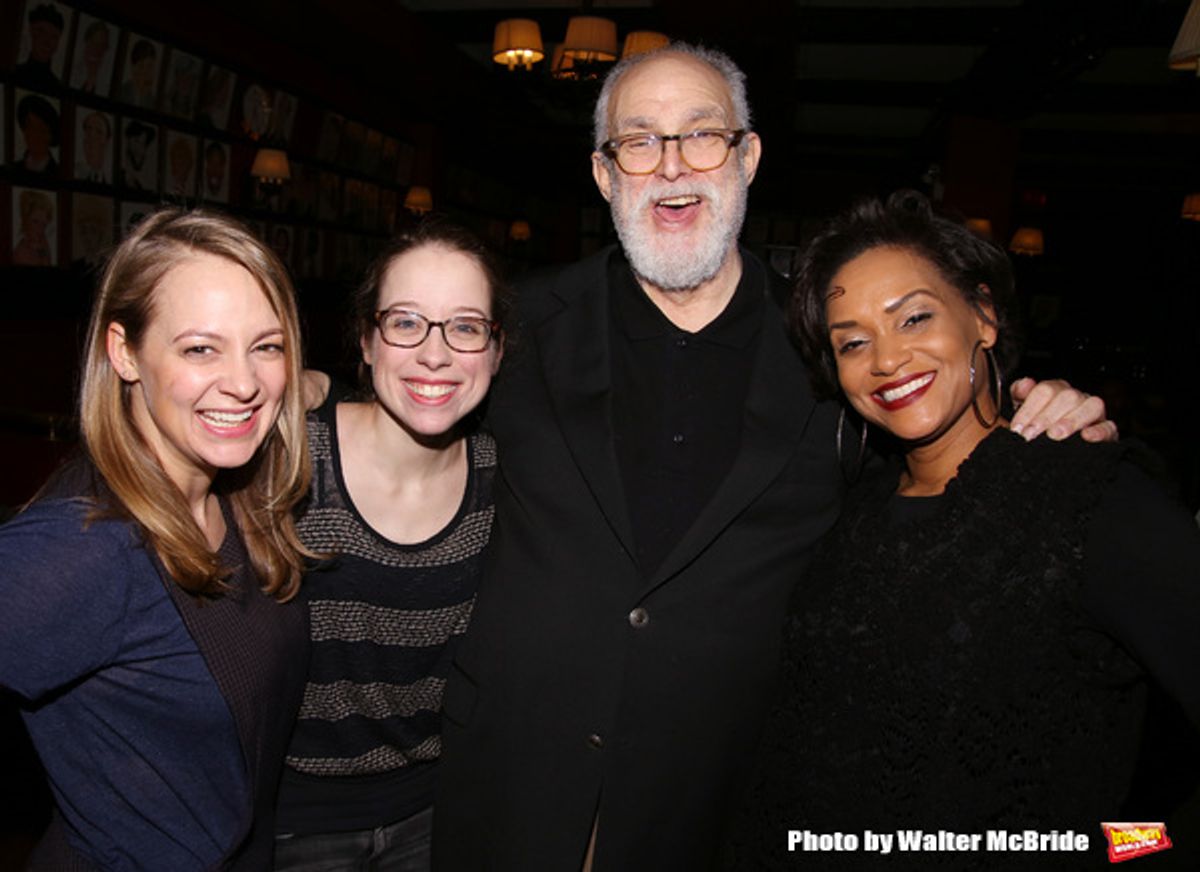 Jenni Barber, Alyse Alan Louis, William Finn and Rema Webb  at 