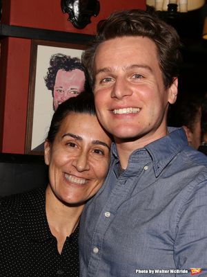 Jeanine Tesori and Jonathan Groff @ BroadwayWorld Jeanine Tesori and Jonathan Groff Photo