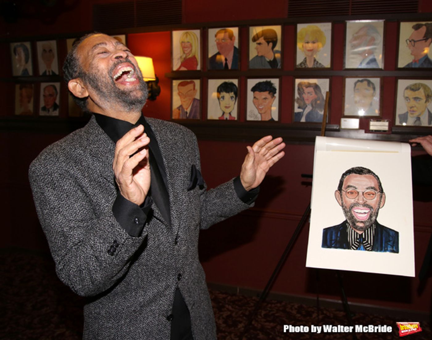 Photo Coverage: TAPPIN' THROUGH LIFE's Maurice Hines Unveils Sardi's Portrait! Image