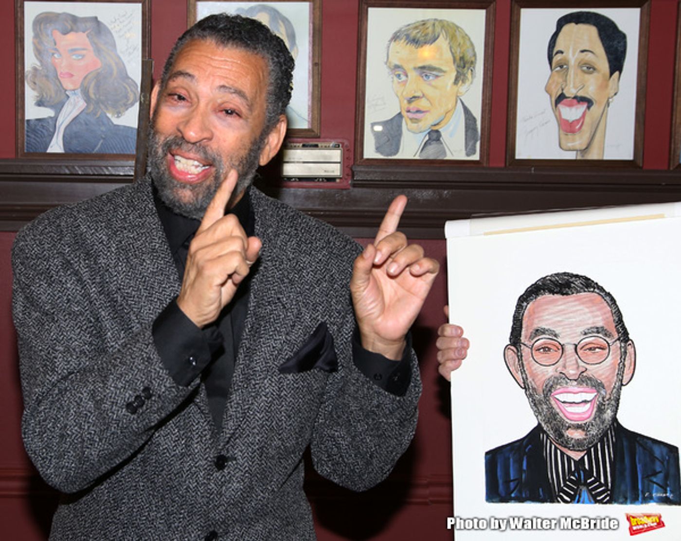 Photo Coverage: TAPPIN' THROUGH LIFE's Maurice Hines Unveils Sardi's Portrait! Image