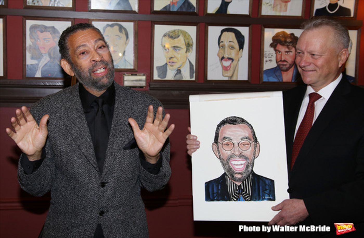 Photo Coverage: TAPPIN' THROUGH LIFE's Maurice Hines Unveils Sardi's Portrait! Image