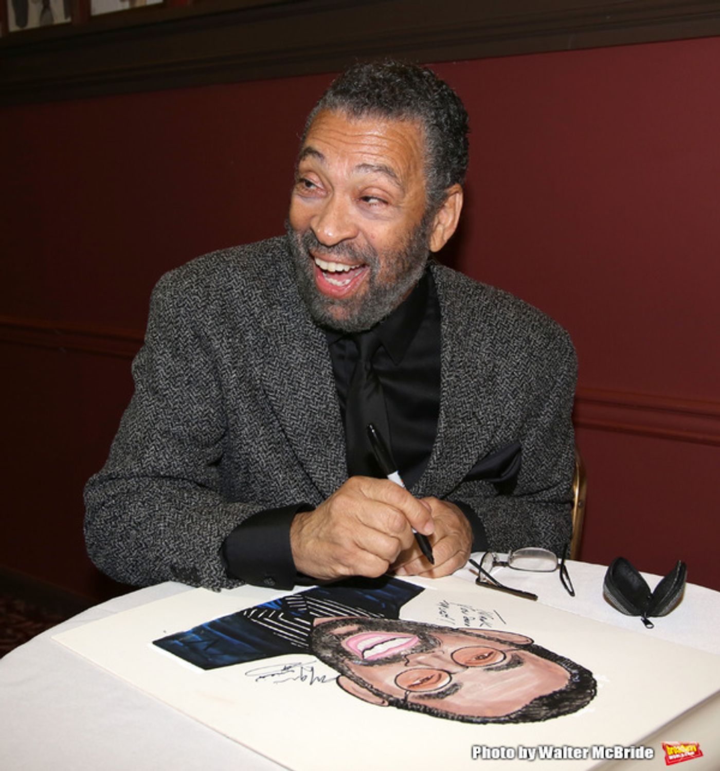 Photo Coverage: TAPPIN' THROUGH LIFE's Maurice Hines Unveils Sardi's Portrait! Image