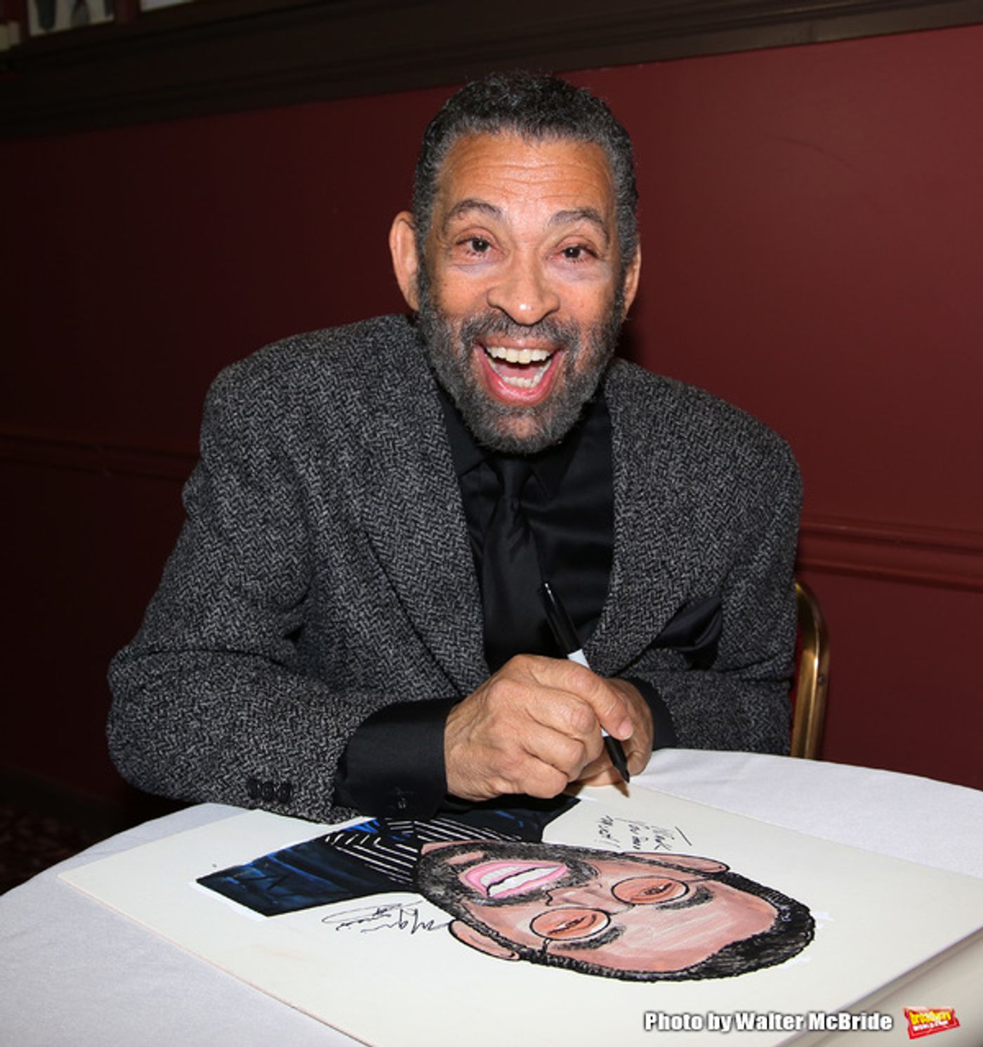 Photo Coverage: TAPPIN' THROUGH LIFE's Maurice Hines Unveils Sardi's Portrait! Image