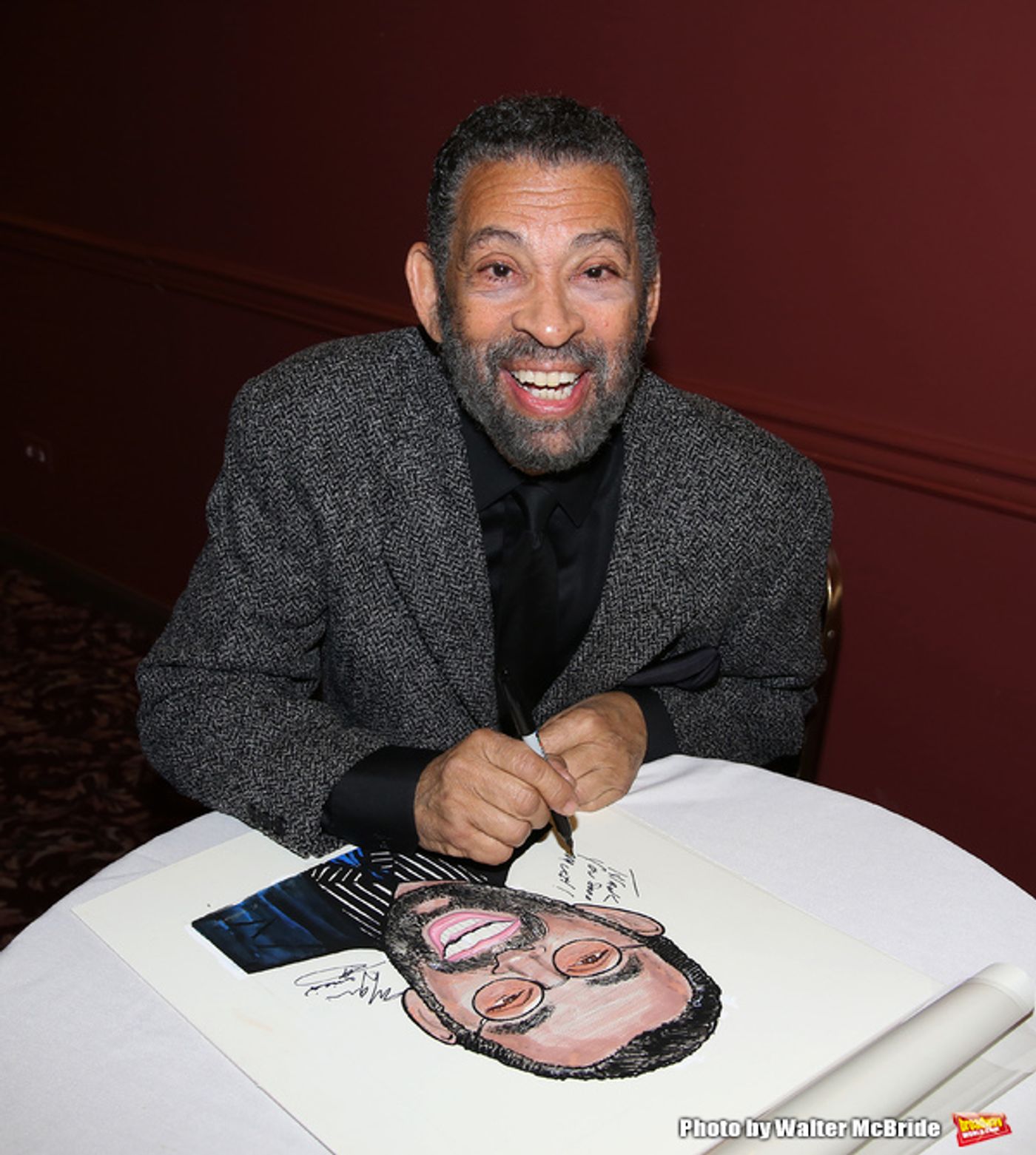 Photo Coverage: TAPPIN' THROUGH LIFE's Maurice Hines Unveils Sardi's Portrait! Image