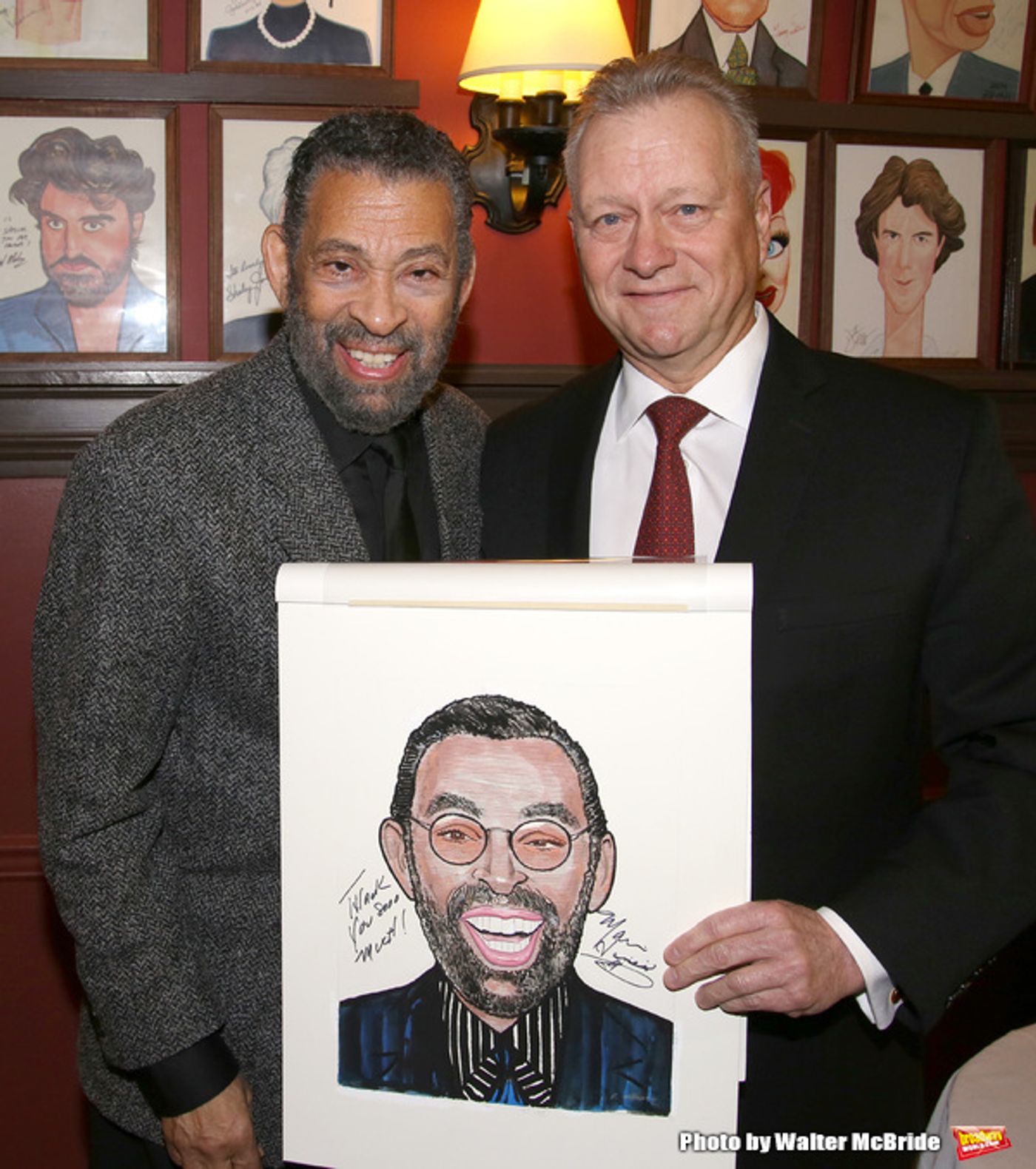 Photo Coverage: TAPPIN' THROUGH LIFE's Maurice Hines Unveils Sardi's Portrait! Image