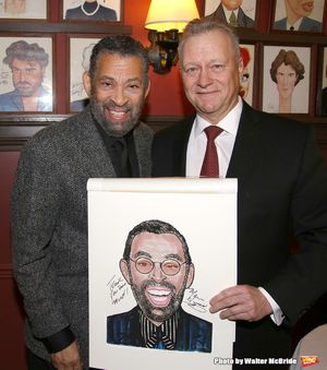 Maurice Hines with Max Klimavicius @ BroadwayWorld Maurice Hines with Max Klimavicius Photo