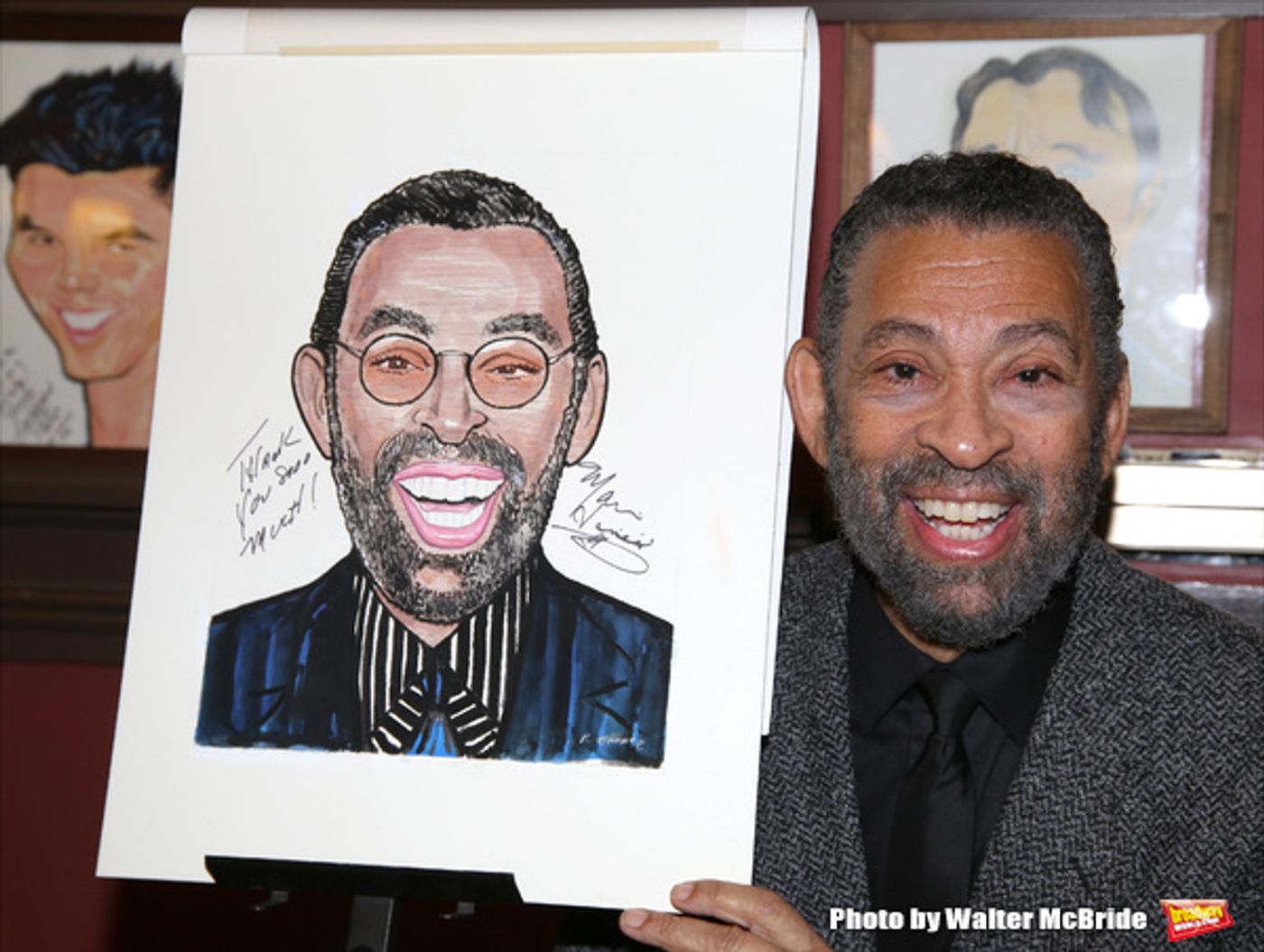 Photo Coverage: TAPPIN' THROUGH LIFE's Maurice Hines Unveils Sardi's Portrait! Image