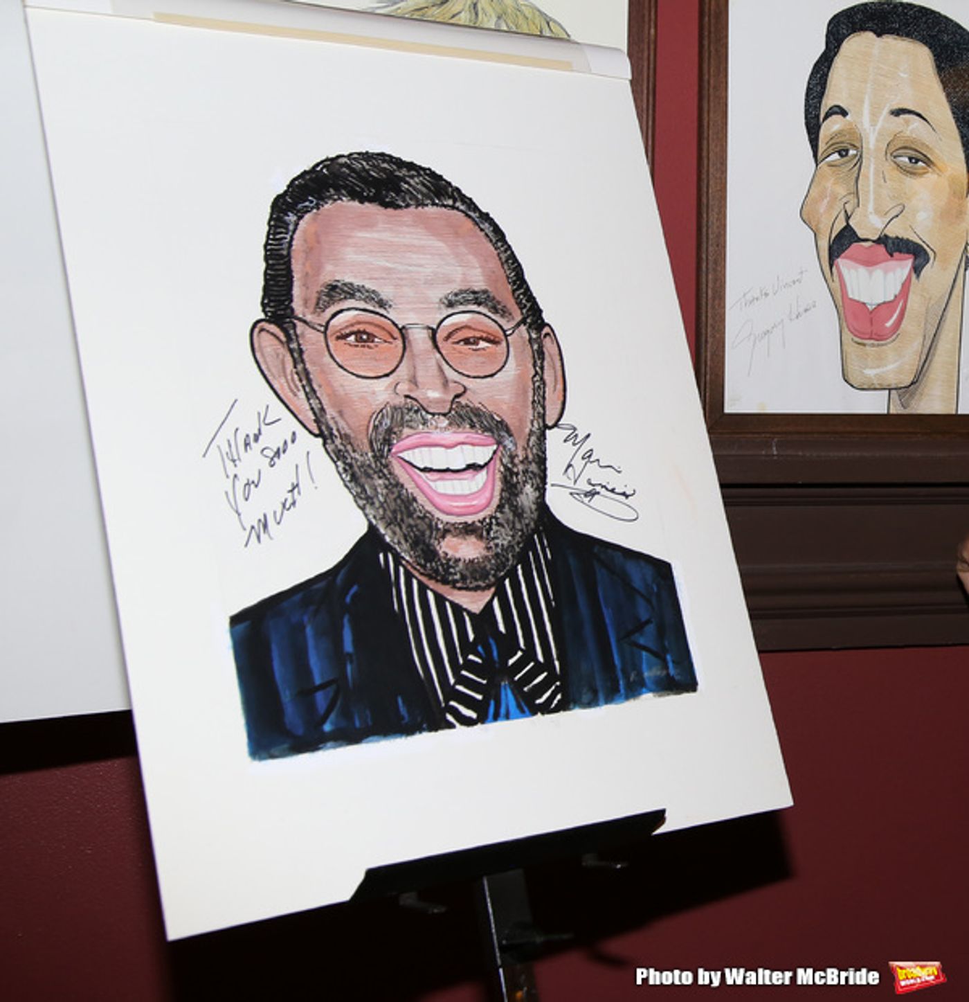 Photo Coverage: TAPPIN' THROUGH LIFE's Maurice Hines Unveils Sardi's Portrait! Image