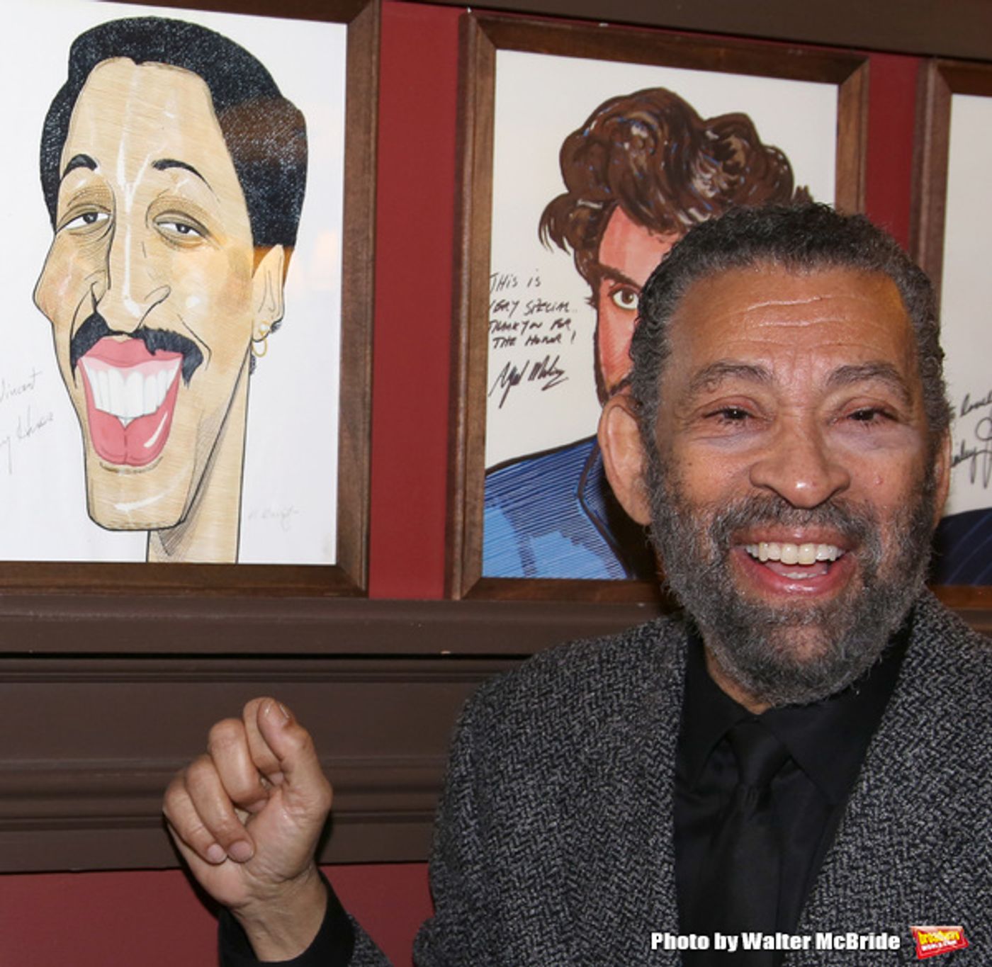 Photo Coverage: TAPPIN' THROUGH LIFE's Maurice Hines Unveils Sardi's Portrait! Image