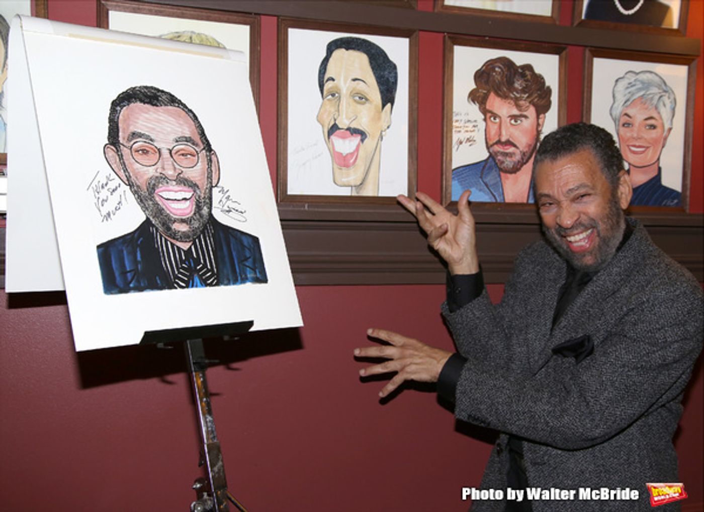 Photo Coverage: TAPPIN' THROUGH LIFE's Maurice Hines Unveils Sardi's Portrait! Image