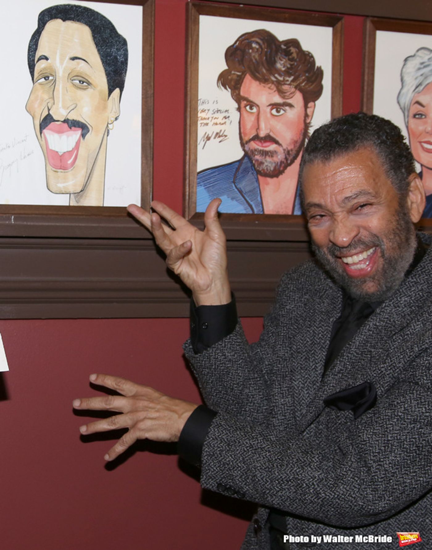 Photo Coverage: TAPPIN' THROUGH LIFE's Maurice Hines Unveils Sardi's Portrait! Image