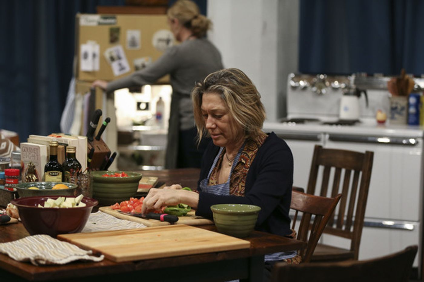 Photo Flash: In Rehearsal with the Cast of The Public's HUNGRY  Image