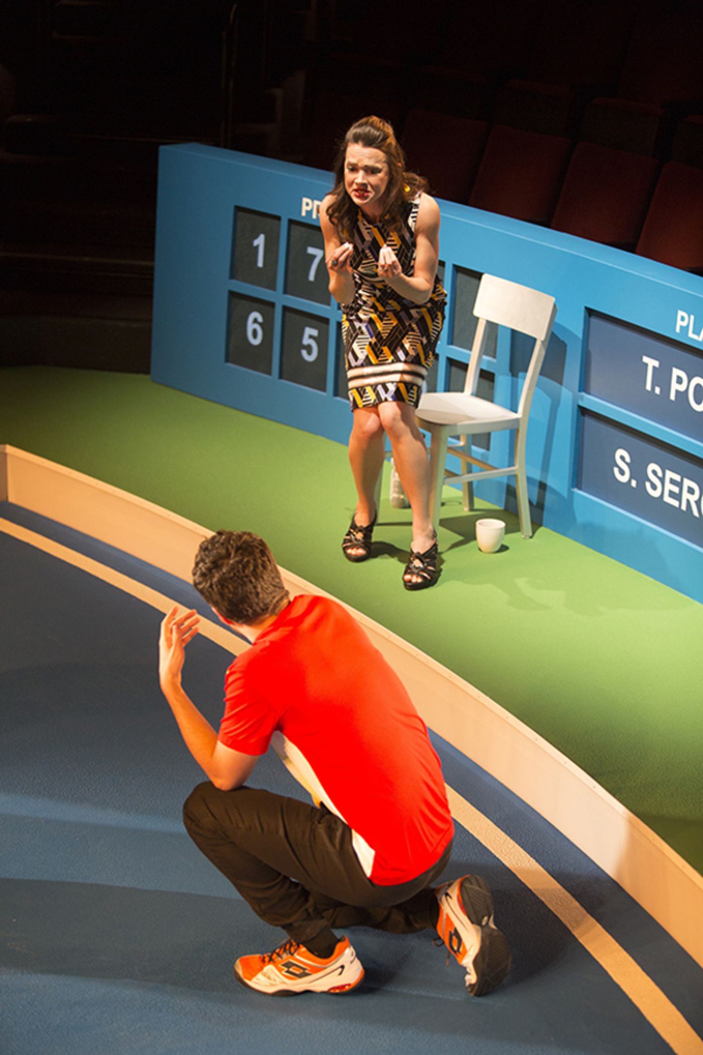 Photo Flash: First Look at Patrick J. Adams, Troian Bellisario and More in THE LAST MATCH at The Old Globe  Image