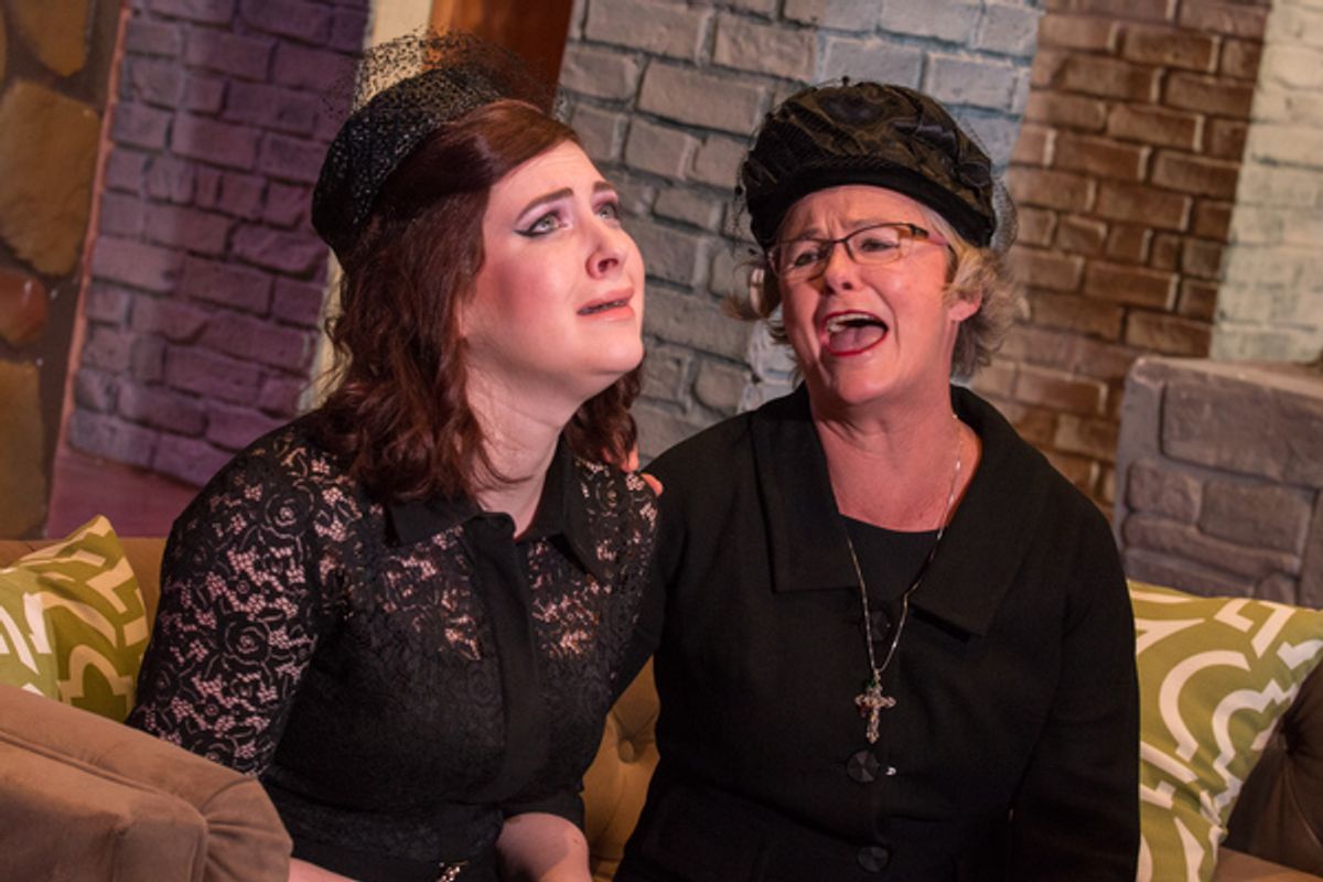 Erin Mellon and Josie Merkle at 