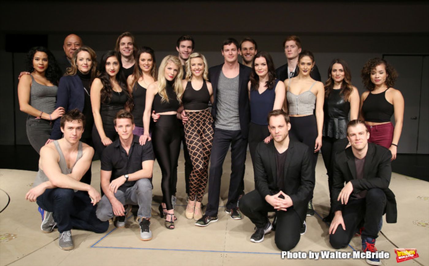 Photo Coverage: AMERICAN PSYCHO Meets the Press - Benjamin Walker, Alice Ripley and More!  Image