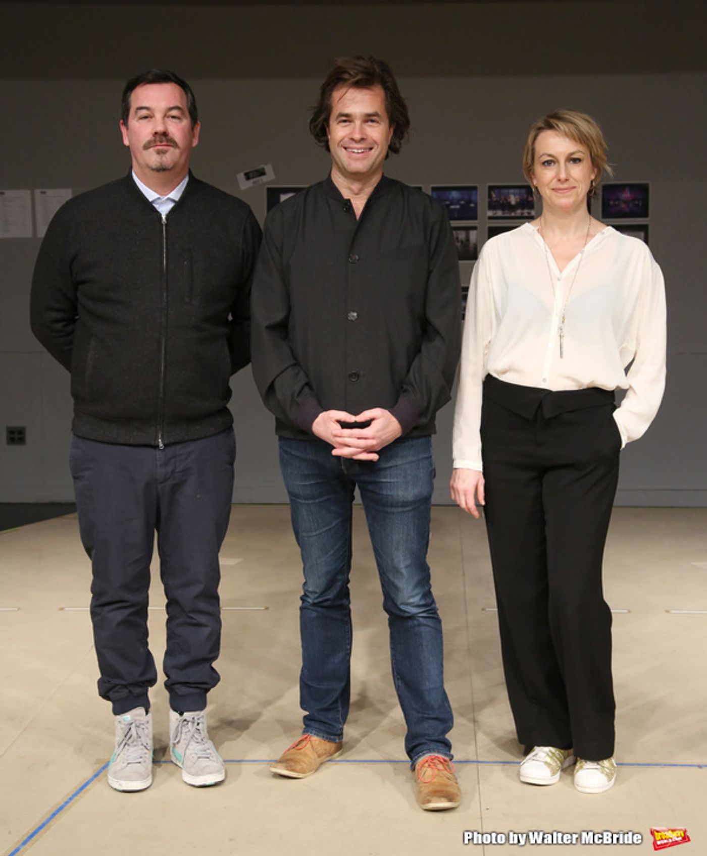 Photo Coverage: AMERICAN PSYCHO Meets the Press - Benjamin Walker, Alice Ripley and More!  Image