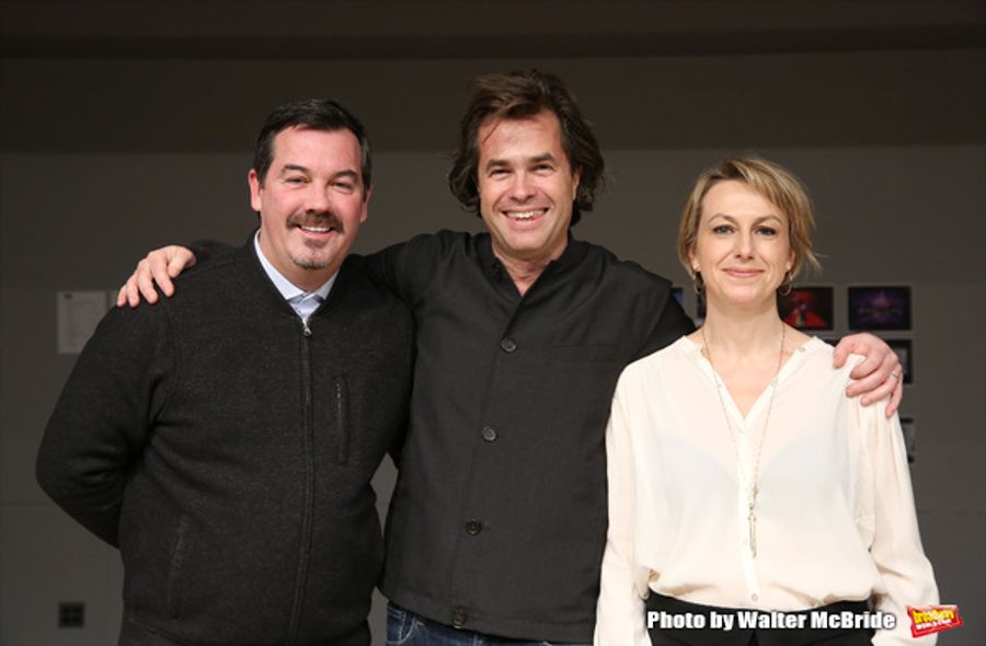 Photo Coverage: AMERICAN PSYCHO Meets the Press - Benjamin Walker, Alice Ripley and More! Image