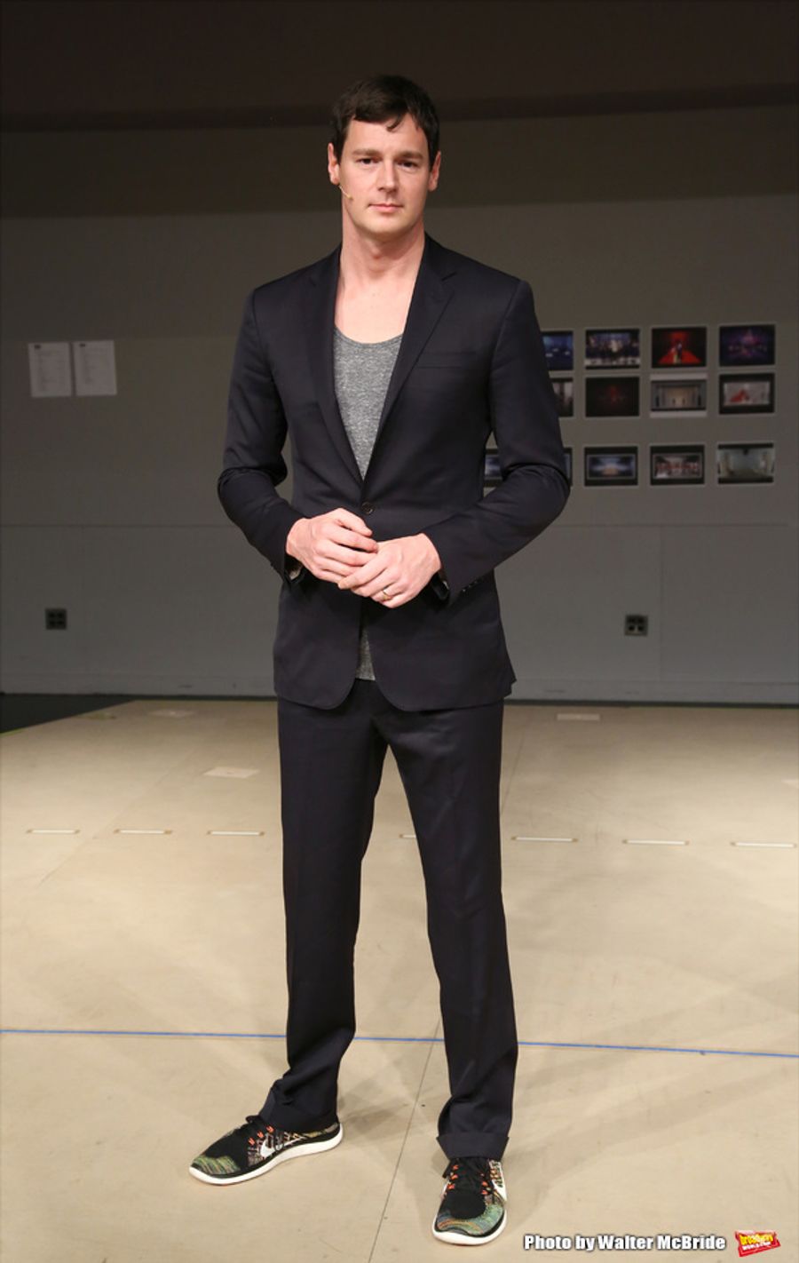 Photo Coverage: AMERICAN PSYCHO Meets the Press - Benjamin Walker, Alice Ripley and More! Image