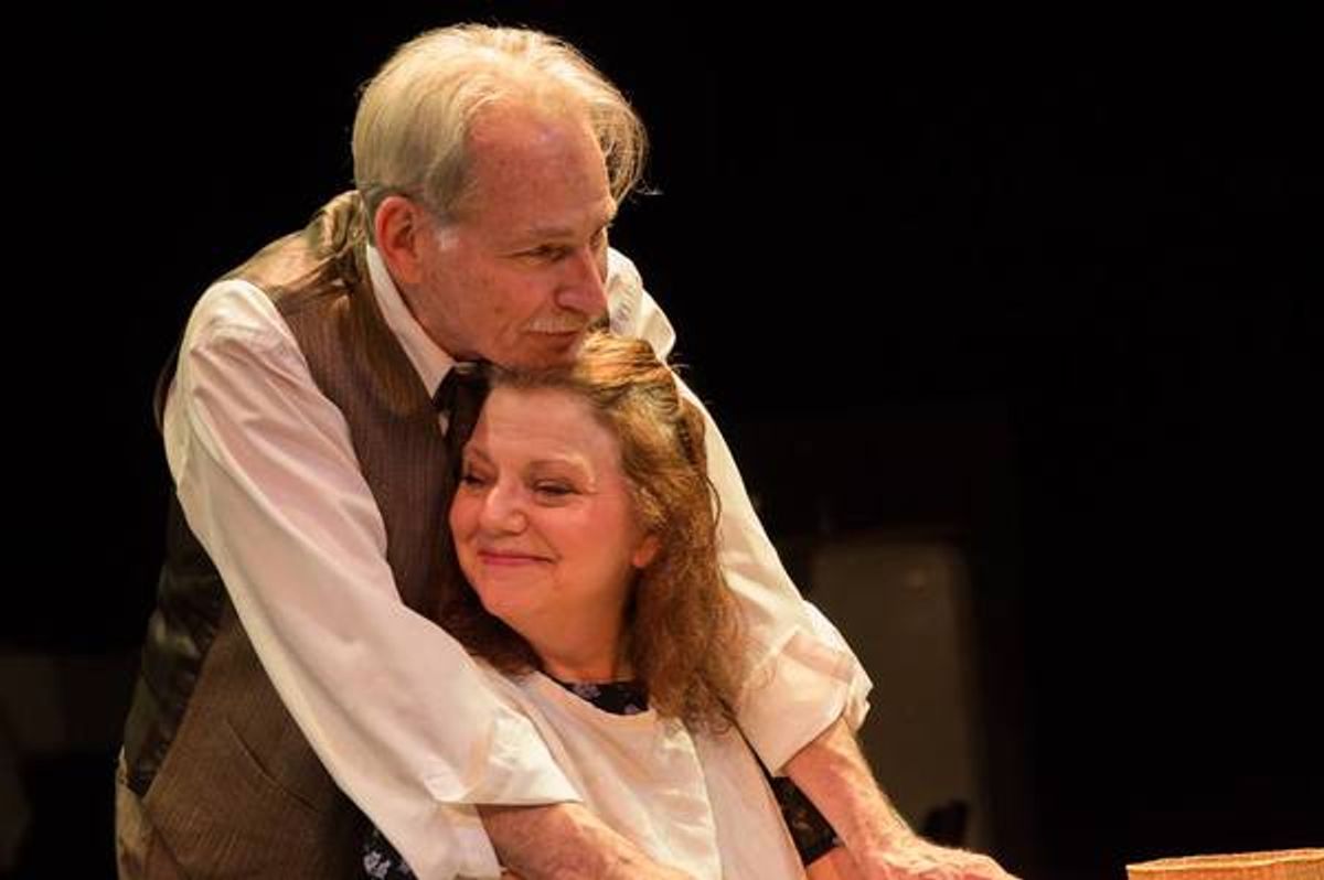 KATHI ALEMAN (Linda) and JOSEPH GRANT (Willie) at 