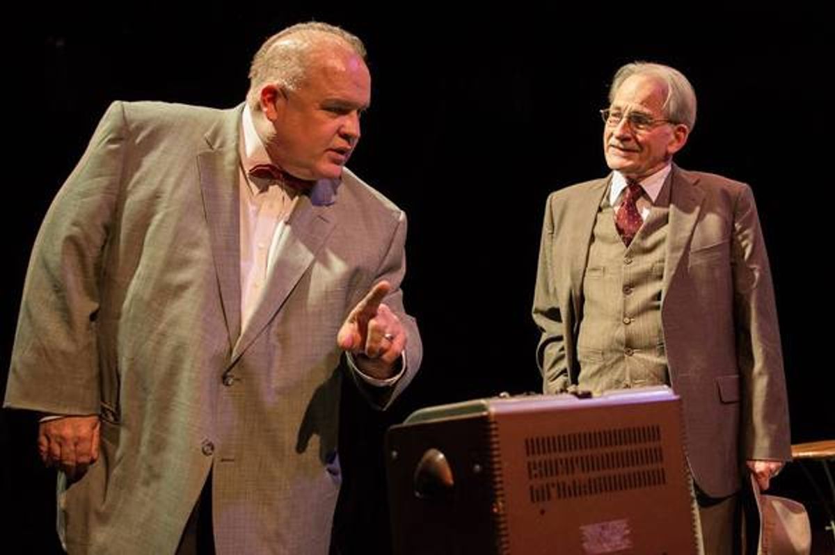 ERIC CUESTAS-THOMPSON (Howard) and JOSEPH GRANT (Willie)  at 