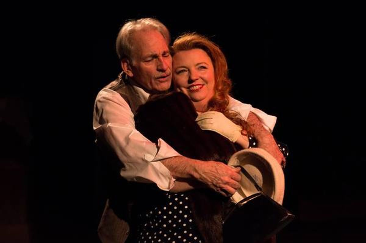 SHELLEIGH-MAIRI FERGUSON (The Woman) and JOSEPH GRANT at 