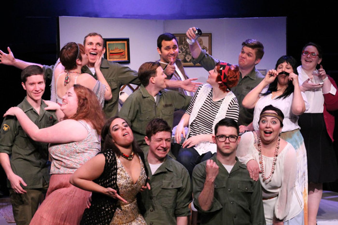 Photo Flash: First Look at Olathe Civic Theatre Association's DOGFIGHT  Image