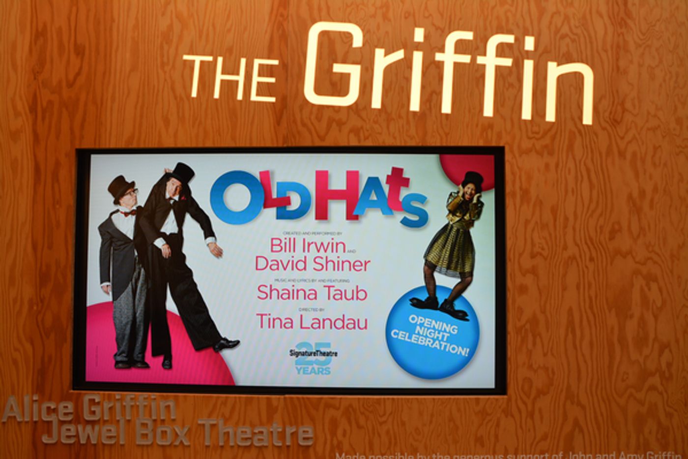 Photo Coverage: Signature Theatre Celebrates Opening Night of OLD HATS!  Image