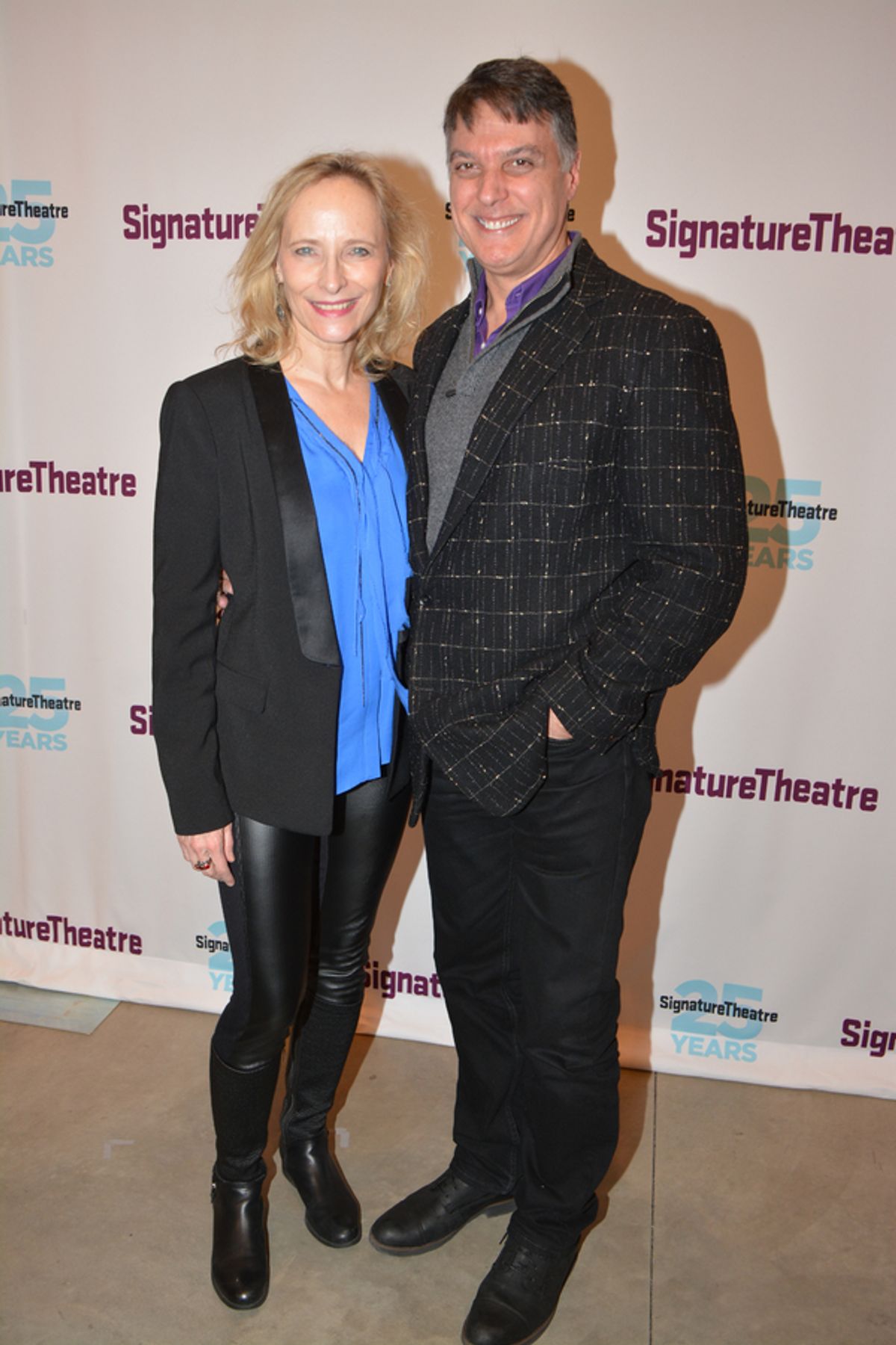 Laila Robins and Robert Cuccioli at 