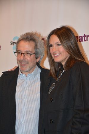 Warren Leight and Mariska Hargitay Photo
