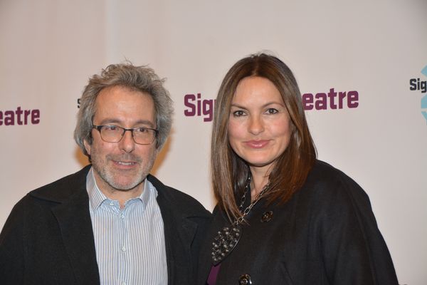 Warre Leight and Mariska Hargitay Photo