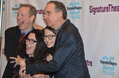 Bill Irwin, Tina Landau, Shaina Taub and David Shiner Photo