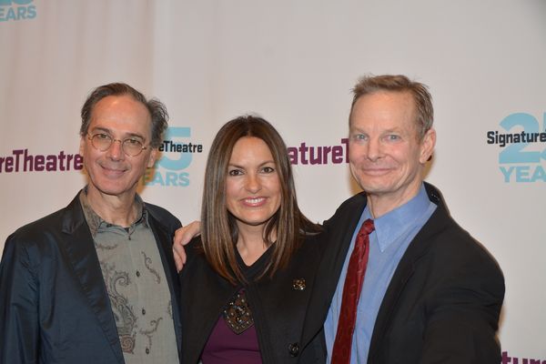 David Shiner, Mariska Hargitay and Bill Irwin Photo