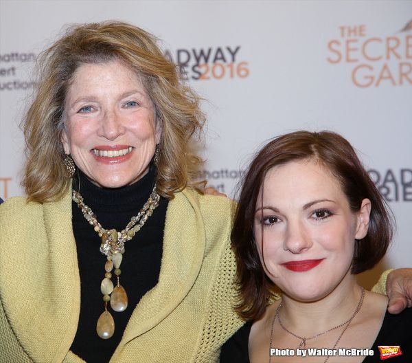 Lucy Simon and Daisy Eagan  Photo