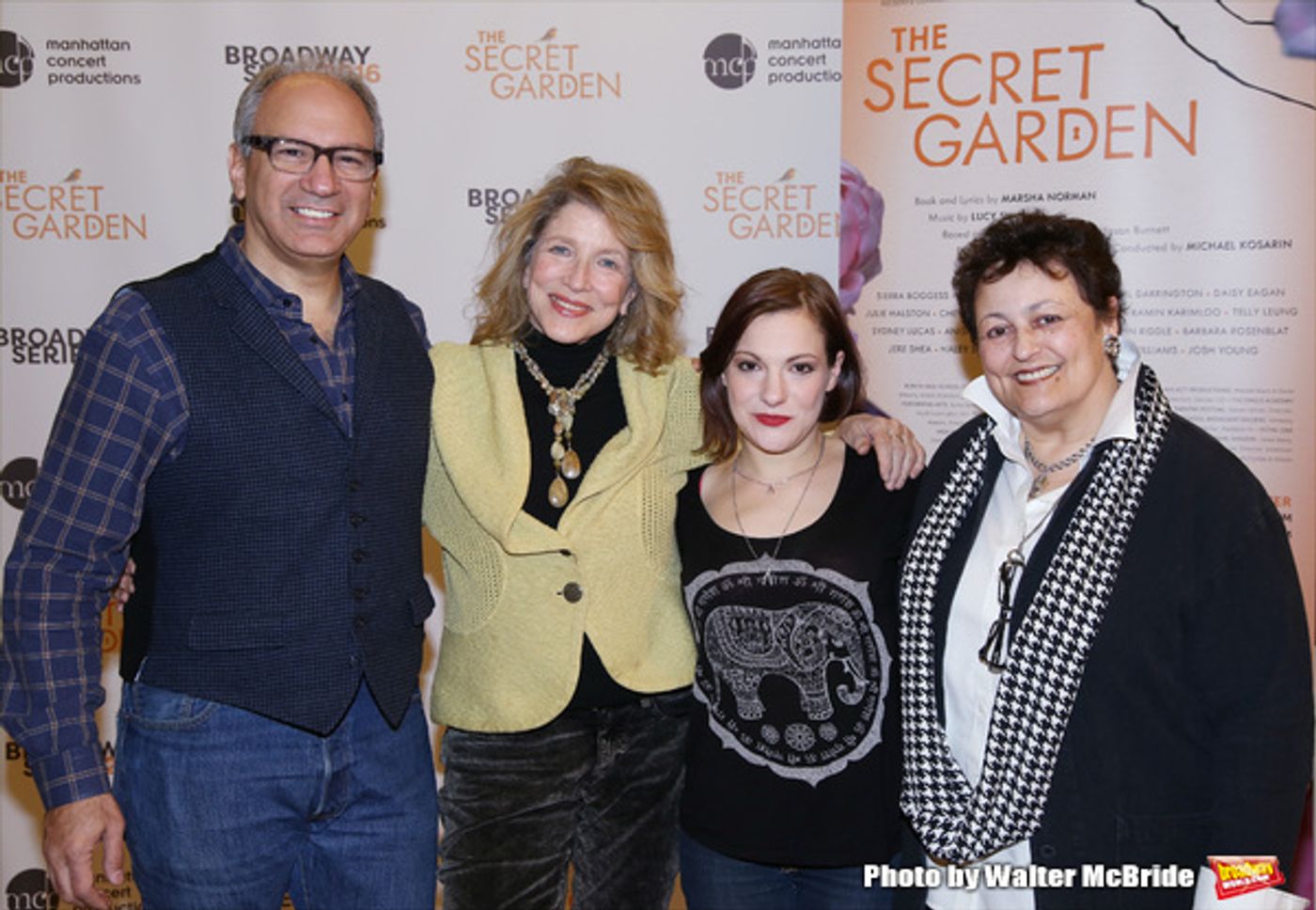 Photo Coverage: THE SECRET GARDEN's Star-Studded Concert Cast Meets the Press!  Image